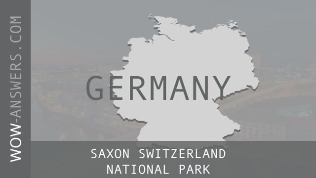 words of wonders Saxon Switzerland National Park