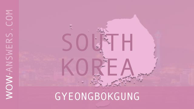 words of wonders Gyeongbokgung