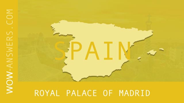 words of wonders Royal Palace Of Madrid