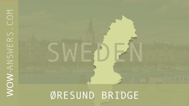 words of wonders Øresund Bridge