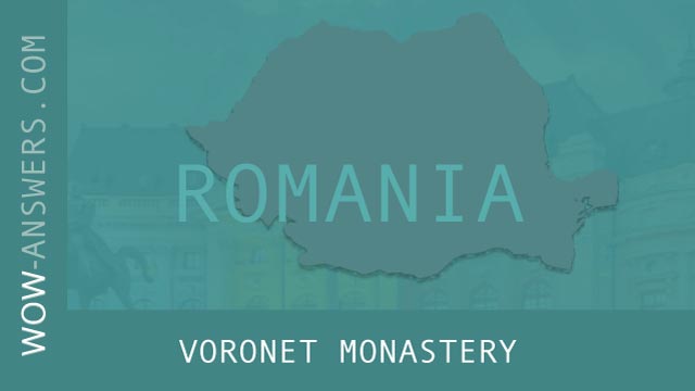 Words Of Wonders Voronet Monastery