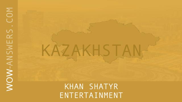 Words Of Wonders Khan Shatyr Entertainment